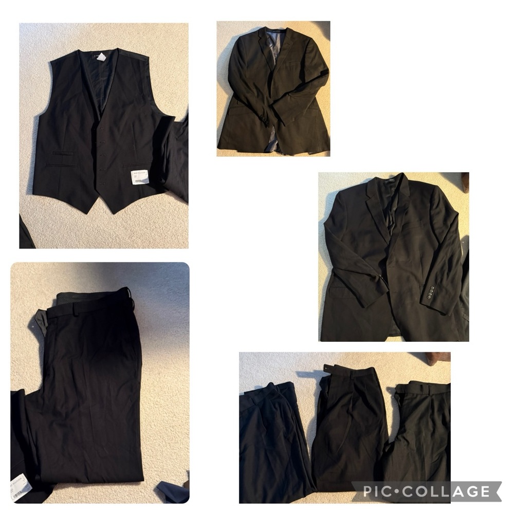 These are men dressy clothes for a tall men